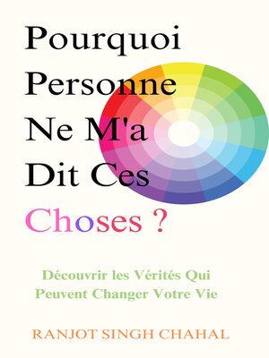 cover image of Pourquoi Personne Ne M'a Dit Ces Choses ?